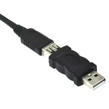 Адаптер Firewire IEEE 1394 6-контактный гнездовой разъем USB 2.0 Type A Male для камер