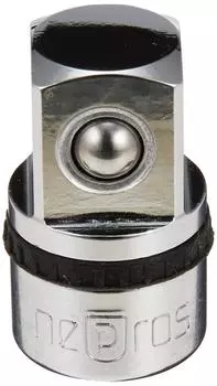 Адаптер гнезда Nepros от Kyoto Machinery Tools NBA34 Привод вогнутый x выпуклый Привод x общий (КТК) Угол: 9.5 Угол: 12.7 Длина: 29,5