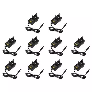 Адаптер импульсного источника питания переменного тока в постоянный ток 5,5 мм * 2,1 мм 5,5 мм * 2,5 мм, 12 В, 1 А