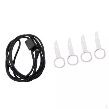 Адаптер кабеля AUX для динамика длиной 150 см с ключами для снятия радиоприемника CD