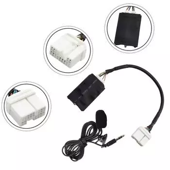 Адаптер кабеля интерфейса Bluetooth, стерео AUX-модуль для Accord, Civic, Acura CSX MDX RDX 2005-2011 CHINA