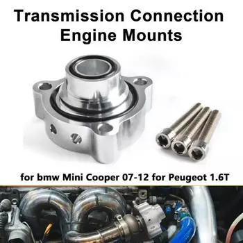 Адаптер клапана сброса давления, крепление сверху, нержавеющий, устойчивый к коррозии, высокотемпературный, высокопроизводительный комплект для крепления двигателя серебряный