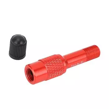 Адаптер клапана вилки велосипеда, алюминиевый сплав, удлинитель для велосипеда, конвертер, насадка для горного велосипеда