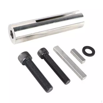 Адаптер коленчатого вала шкива двигателя с болтами и шайбой, прочный, обработанный на станке с ЧПУ