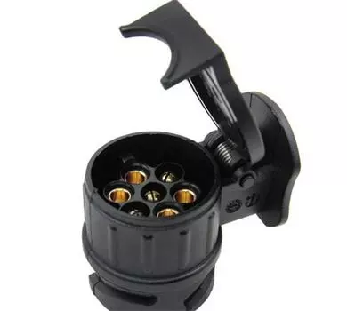 АДАПТЕР-КОНВЕРТЕР 13-КОНТАКТНЫЙ К 7-КОНТАКТНОМУ ДЛЯ АВТОМОБИЛЬНОГО ПРИЦЕПА, КАРАВАНА, ФАРКОПА