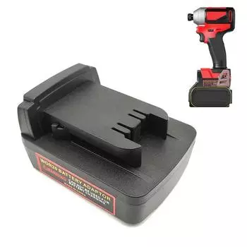 Адаптер-конвертер для литий-ионного аккумулятора Worx 20 В 5-контактный, для замены литиевого аккумулятора Milwaukee 18 В, электроинструмента, дрели