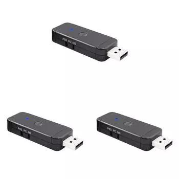 Адаптер-конвертер для проводного и беспроводного контроллера для Switch NS PS3 PC *UK