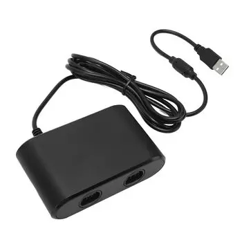 Адаптер-конвертер джойстика N64 2 в 1 для коммутатора и игрового контроллера, поддерживает ПК HOME TURBO, переключение в один клик,