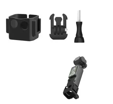Адаптер крепления SHEAWA для DJI Osmo Pocket 3, кронштейн для крепления кейса с холодным башмаком, прочный, позволяет крепить различные фотоаксессуары