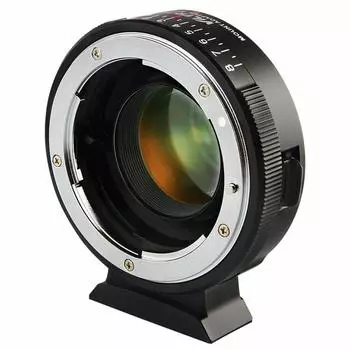 Адаптер крепления VILTROX Speed Booster для ручной фокусировки Nikon, конвертер объектива в крепление, применимый к камерам Panasonic и Olympus с креплением M43 NF-M43X 0,71x