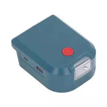 Адаптер литиевой батареи, светодиодный светильник 14,418 В, преобразователь USB типа C для BL1830 BL1850 BL1840 BL1845 B