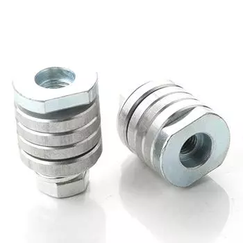 Адаптер M10 M14 Угловая шлифовальная машина Полировщик Интерфейсный разъем Резьбовой преобразователь Винт 1 шт. Гайки шатуна Прорезка пазов