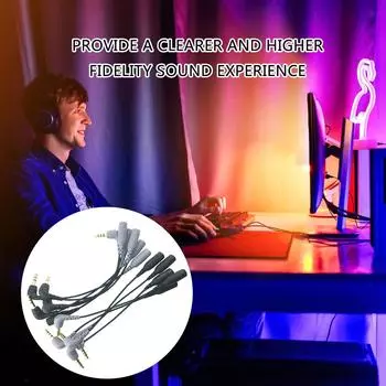 Адаптер микрофонного кабеля TRS-TRRS 3,5 мм, адаптер микрофона TRRS-мама 3,5 мм для записи микрофона на камеру RODE SC3/SC4 A