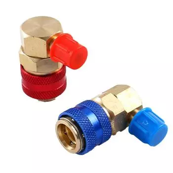 Адаптер-муфта Быстроразъемное соединение Техническое обслуживание HVAC Конструкция под углом 90 градусов Регулируемая Простота подключения Эффективная работа CHINA