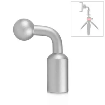 Адаптер основания кронштейна с шаровой головкой PULUZ из алюминиевого сплава 17 мм (Серебряный) серебряный