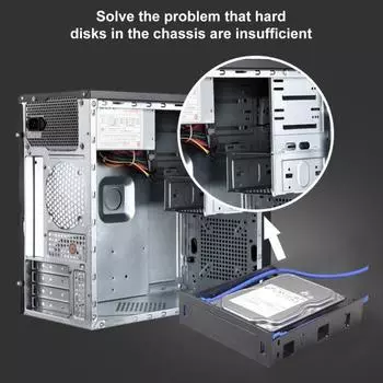 Адаптер отсека для накопителя 5,25 дюйма с USB 3 портами, высокоскоростная передача данных, универсальный, передний