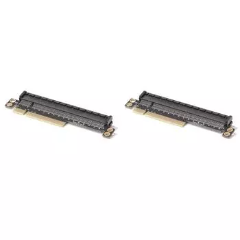 - Адаптер PCI-E 8X к PCI-E 16X Настольная материнская плата PCIe 8X 16X Riser Card