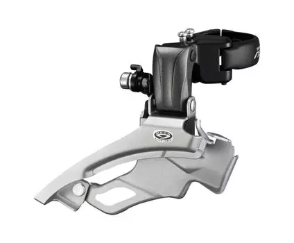 Адаптер переднего переключателя SHIMANO Band Type Pull 3X9S, совместимый с верхним EFDM371X6 TOURNEY FD-M371 34,9 мм (31,8/28,6 мм в комплекте) Даунсвинг/Двойной 66-69°