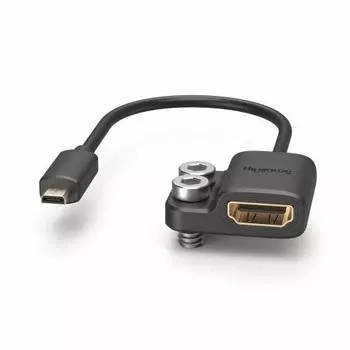 Адаптер-переходник SmallRig Micro HDMI-D в HDMI-A Micro HDMI-DM (мужской) и HDMI-AF (женский пол) Адаптерный кабель, совместимый с A7R IV, A7RIII, A7III и A7I