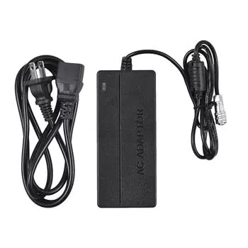 Адаптер переменного тока 12 В, 2,5 А, зарядное устройство постоянного тока, совместимое с входом переменного тока / выходом постоянного тока BMPCC4K US Plug чёрный