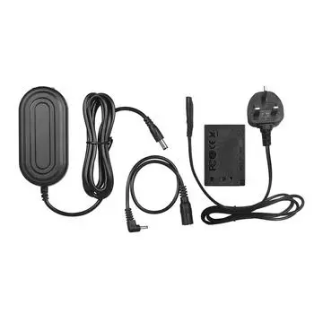 Адаптер переменного тока Andoer LP-E17, сменный комплект для замены аккумулятора для Canon M3/M5/M6 и других устройств EU Plug