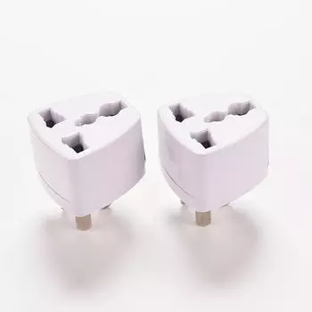 Адаптер переменного тока с 3-контактной вилкой для США и ЕС, универсальный для Австралии и Австралии, дорожный преобразователь