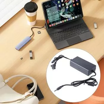 Адаптер питания DC12V 5A 60W, AC100-240V to DC12V адаптер питания с вилкой США для светодиодных лент мониторов