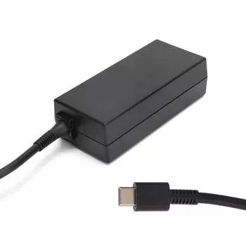 Адаптер питания компьютера 15 В 3 А 45 Вт со встроенным выпрямителем и микросхемой, шнур питания, зарядное устройство с портом Type C для HP
