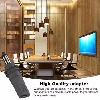 Адаптер питания Конвертер Легкая конструкция Plug-and-Play Стабильное подключение Адаптер питания