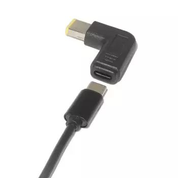 Адаптер питания ноутбука DC Plug Usb-C в универсальный адаптер для Lenovo Asus as the picture