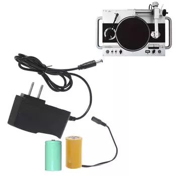 Адаптер питания переменного тока LR20, кабель для замены щелочной батареи D, замена 2 шт. 1,5 В батареи LR20 D US