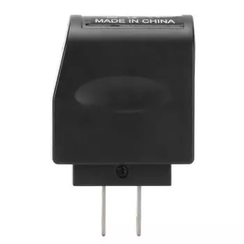 Адаптер питания переменного тока в постоянный ток 12 В, настенный преобразователь с гнездом прикуривателя для небольшого автомобиля