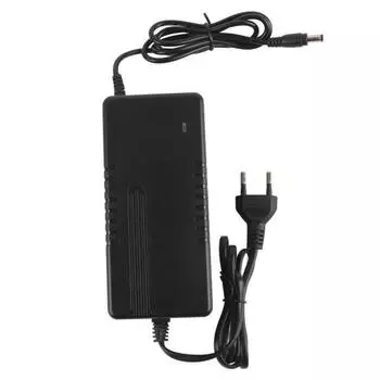 Адаптер питания постоянного тока 54,6 В/2 А, штекер 5,5 мм, литиевое зарядное устройство, вилка европейского стандарта 100240 В