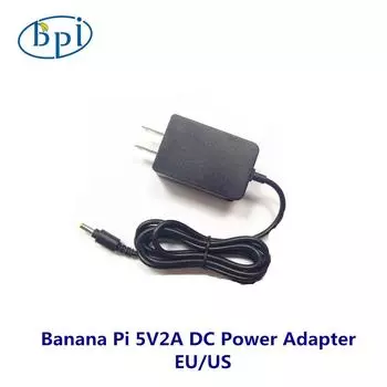 Адаптер постоянного тока Banana Pi BPI-M2+/M3/M64/M2M/M2 Ultra 5V2A для США/ЕС