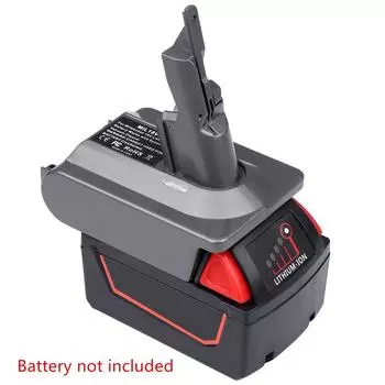 Адаптер-преобразователь батареи для литий-ионной батареи Milwaukee M18 для Dyson V7