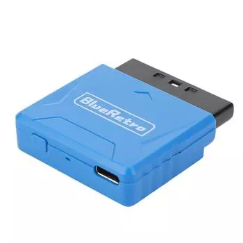 Адаптер приемника беспроводного контроллера для PS1 Консоль PS2 для PS4/PS5 (синий)