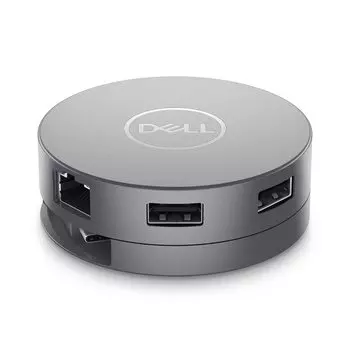 Адаптер расширения для ноутбука Dell DA310 USB3.1 Type-C (HDMI/DP/VGA/LAN/USB3.1) чёрный