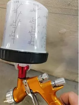 Адаптер резьбовой для чашки краскопульта, соединитель для бачка, фитинги для краскопульта, одноразовый M16*1.5 мм