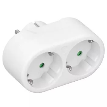 Адаптер розетки европейского стандарта, водонепроницаемый, экономящий место, 2-сторонний, европейский стандарт, 16