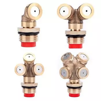 Адаптер с фильтром, аксессуары для распылителя, насадка 1/2 дюйма 2-hole