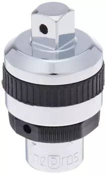 Адаптер с храповым механизмом Kyoto Machinery Tools Nepros NBRA3 Drive (КТК) Угол 9,5мм серебряный