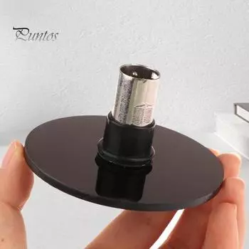 Адаптер с присоской 8 см, универсальные разъемы 3XLR для телескопического линейного привода, держатель для крепления, несущий нагрузку, безопасный аксессуар «сделай сам» для персонализированного чёрный