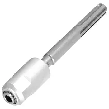 Адаптер SDS Max на SDS Plus Прочный стальной переходник 40Cr SDS Max на SDS Plus с хвостовиком SDS Plus Портативный переходник для сверл серебряный