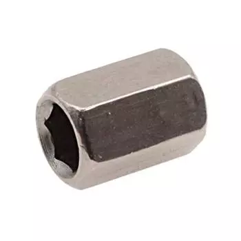 Адаптер шестигранник от 3/16 до 5/16 Адаптер для шланга высокого давления сердечника клапана для дайвинга Магнитный конвертер из нержавеющей стали для инструмента для ремонта дайвинга серебряный