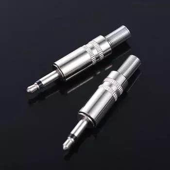 Адаптер Штекер для наушников Разъем для наушников Разъем 3,5 мм Стерео Штекер 3,5 мм Адаптер для разъема 3,5 мм 2pcs