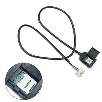Адаптер слота для SIM-карты для Android Radio Multimedia Gps 4G 20pin Cable Connector Автомобильные аксессуары Провода Запасная часть