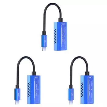 Адаптер, совместимый с USB-C на HDMI, 4K, 60 Гц для XREAL/Rokid Air Switch/Steam Deck