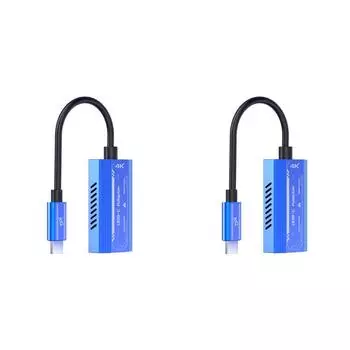 Адаптер, совместимый с USB-C на HDMI, 4K, 60 Гц для XREAL/Rokid Air Switch/Steam Deck