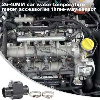 Адаптер температуры воды, адаптер шланга, датчик температуры воды, манометр, алюминиевый сплав, датчик температуры охлаждающей воды, соединительная труба