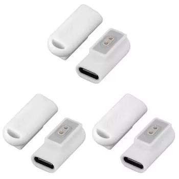 Адаптер типа C, 90-градусный магнитный разъем для зарядного устройства для Xiaomi Mi Band 8 Pro hei